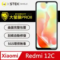 在飛比找PChome24h購物優惠-【o-one大螢膜PRO】小米 紅米 Redmi 12C 滿