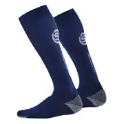 Skins Unisex Series-3 Activewear Performance Sock Navy Blue