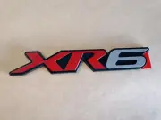 XR6 FRONT FENDER GUARD BADGE EA/EB/ED/EF/EL FORD FALCON TICKFORD