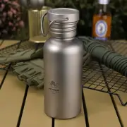 EDCPure Titanium Water Coffee Tea Bottles Flasks Portable Outdoor Camping Travel