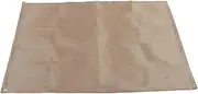 Fireproof Mat Fiberglass High Temperature Resistant Outdoor BBQ Pit Mat for Camping Picnic Tablecloth (M(59cm / 23.2in Long))