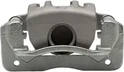 R1 Concepts Rear Left Brake Caliper Silver Zinc Coated CAL-03609| Fits 2013-2019 Hyundai Santa Fe; 2014 Kia Sorento