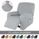 Recliner Sofa Cover 1 Seater Stretch Armchair Cover Relax Slipcover Non-Slip