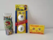 Nintendo Super Mario World SNES Golf Tees, Balls And Markers