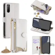 Xperia 10 II Case Notebook Type Shoulder Xperia 10 ii SO-41A/SOV43 Cover Wa 53