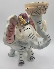 Blue Sky Clayworks Elephant Tea Light Holder by Heather Goldminc - 2000