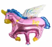 ASR PARTY Girl Children Unicorn Pony Horse Birthday Party Foil Balloons