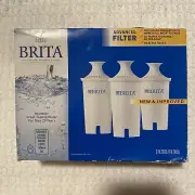 BRITA Water Pitcher Replacement Filters - 3 Pack Brand New