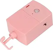 Haofy Alarm Chime, Motion Entry Sensor Window and Door Protection, Battery Replacement System with Voice Alert, Indoor Outdoor for Home Security System, Business, When Entering (Pink)