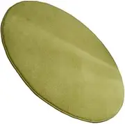 Soft and Hypoallergenic Round Rug for Cozy Living Space Living Room Polyester Bedroom Carpet Rugs Grey Mat Classic Style, Green