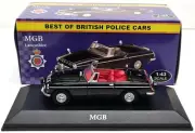 MGB, Lancashire Police, Police Car, 1:43 Scale Diecast Model (JA06)