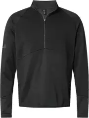 Adidas A587 Quarter-Zip Pullover - XL Black