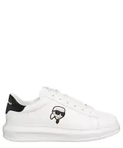 Karl Lagerfeld sneakers men kapri KL52530N011 White leather logo detail shoes