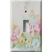 SnazzySwitch Flower Fairy Decorative Light Switch Plate Cover