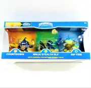 Skylanders Champions Combo Pack with COUNTDOWN NINJA STEALTH ELF RIP TIDE 2016