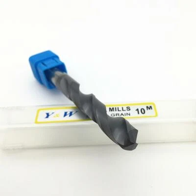 10pcs Solid Carbide AlTiN Coated Drill Bit 2.6mm-3.5mm 2-Flute Tungsten Twist55D