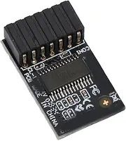 TPM2.0 Module LPC 14Pin Module, Secure Storage TPM Encryption Security Module Remote Card for ASUS Motherboards for Windows 10 11