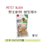 ｜舒比菈菈 ‘S｜🔥日本大創代購🔥 野生動物 - 獅子🦁 PETIT BLOCK 微型積木