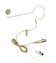 Headset Microphone 3 Pin Mini XLR Head Microphone for AKG Samson Wireless System