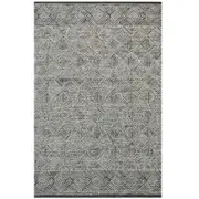 Handmade Roza Wool Rug-6285-Charcoal-190x280cm