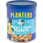 Delicious Sea Salt & Vinegar Peanuts 6 oz Canister 11/04/2024