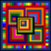 UNTOUCHABLE - 51" x 51" - Pre-cut Patchwork Quilt Kit by Quilt-Addicts Lap