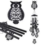 Owl Wind Chimes for Home, Patio, Backyard, Garden Owl Decor, Owl Wind Catcher,