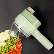 Handheld Electric Masher Cordless Protable Garlic Cutter Chopper Food Slicer