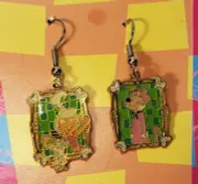 Cartoon Network Snagglespuss, Judy Jetson & Blabber Mouse Pierced Earrings, 1996