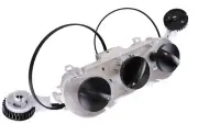 White AC Heater Control Unit Panel Switch For Toyota Hilux N70 Workmate SR SR5 (for: Toyota)