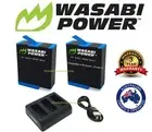 Wasabi Power HERO11 Battery (2-Pk) and USB Triple Charger for GoPro Hero11 Black