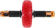GANAZONO Core Workout Machine Abdominal Roller Stomach Exercise Tool Portable Gym Roller Strong Spring Resistance Easy to Use