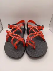 NEW Chaco ZCloud X2 Womens Sandals-Botanic Spicy Orange Size 9 US