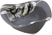 Iron Black Ranking Pattern 7.5 Pot [8.7 x 8.7 x 3.5 inches (22 x 22 x 9 cm)] | Medium Pot Setomonohonpo