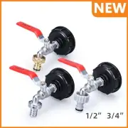 3/4'' Garden Home IBC Tank Coarse Thread Water Coupling Adapter Tap Connecter