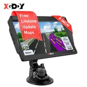 XGODY 9'' GPS Navigator Car Truck Navigation System Sat Nav Lifetime Free Map FM