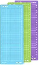NICAPA Replacement Lightgrip Standardgrip Stronggrip Cutting Mat for Cricut Joy (4.5x12inch,3pack) Adhesive&Sticky Non-Slip Flexible Square Gridded Cut Mats Set Matts