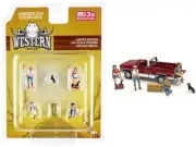 American Diorama 76485 "Western Style" 6 piece Diecast Set for 1/64 Scale Models