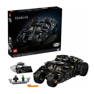 【LEGO 樂高】積木 DC 超級英雄系列 蝙蝠俠 黑暗騎士 The Tumbler 蝙蝠車 76240w(代理版)