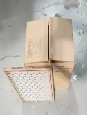 12x20x1 FIBERGLASS AIR FILTER PACK OF 12 MERV 10 & MADE BY Total Filtration