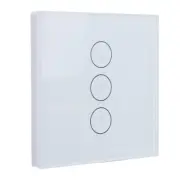 Smart Wall Touch Light Switch, 3 Way MultiControl Single Pole, for TUYA Remot...