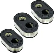Cartridge Air Filter for Lawn Mower Air Cleaner for Lawnmower Engine Replacement Air Filter for Craftsman Husqvarna Toro Engine Lawnmower 3 Pack