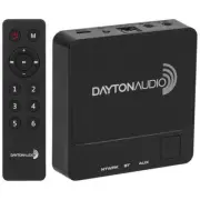 WiFi Bluetooth Audio Receiver With IR Remote Control Built In Ethernet Jack