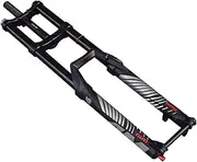 Bike Fork 27.5" 29" Mountain Bike Air Suspension Disc Brake Bicycle Front Fork Manual Control Rebound Adjustment 1-1/8" Steerer 170mm Travel QR