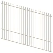 ProtectorAl 1201-2400W x 1800H Surfmist Spear Top Pool Fence Panel Raked Up to 15º