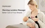 Momcozy Warming Lactation Massager for Breastfeeding, Pumping, Heat & Vibration