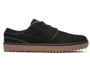 Nike Stefan Janoski Golf Black Gum Mens Size 7, Womens 8.5