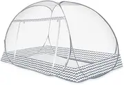 Mosquito Net Pop Up Ten,Folding Netting Bed Tent,Portable Mosquito Netting with Bottom,Bug Net,Canopy Outdoor,Camping Tent,Insect Screen,Ultralight,Folding Design,L77 x W40 x H42