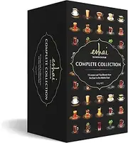 Eshai Complete Collection Box - Assorted Tea Sampler Gift Set - 15 Sachets of Black Tea, Green Tea, Herbal & Fruit Tisanes - 155g Box Loose Leaf Tea