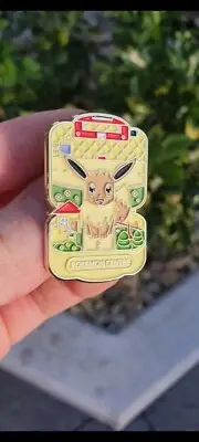 Pokemon Centre Eevee Fashion Pin Cute Vintage Toy Tomy Theme Custom Design